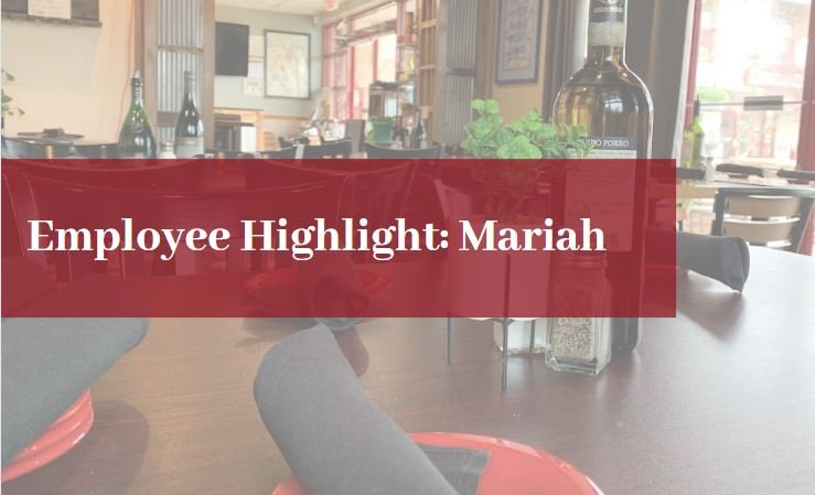 Employee Highlight: Mariah 